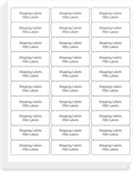 FungLam 1" x 2-5/8" Shipping Address Labels 900 Label Stickers Paper for Laser/Inkjet Printer 30 per Page Printable Mailing Labels (30 Sheets, 900 Labels)