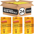 E-CLIPS USA Pencils Bulk Pencils #2 (24 Boxes) Number 2 pencil Pre-Sharpened Pencil Bulk School Supplies Bulk Office Supplies Bulk Box May Vary 12 Pencil Per Box (24 Boxes)