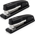Swingline Commercial Stapler, 20 Sheet Capacity, Jam Free, Metal, 2 Pack, Black (44401AZ)