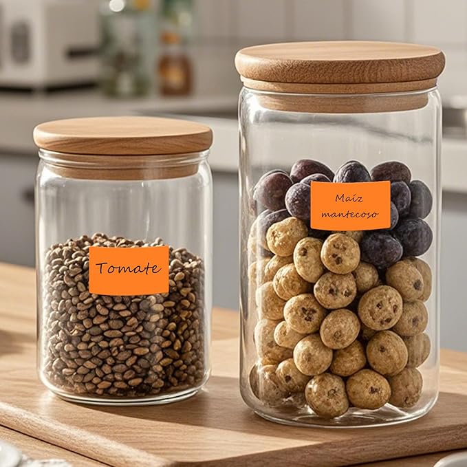 FINDAT Colored Labels Stickers 1.57×0.75 Inch Rectangle Vinyl Orange Sticker Removable Assorted Color Coding Name Tag for File Folder Classroom Office Inventory Marking 160 PCS