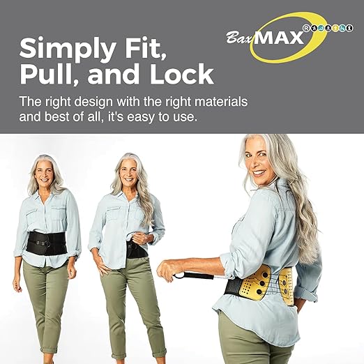 Adjustable Back Brace with 5-to-1 Compression Pulley System for Lumbar Support & Back Pain - Immediate Relief from Sciatica, Scoliosis, Bulging/Herniated Disc - Lightweight/Breathable, 2X-Large