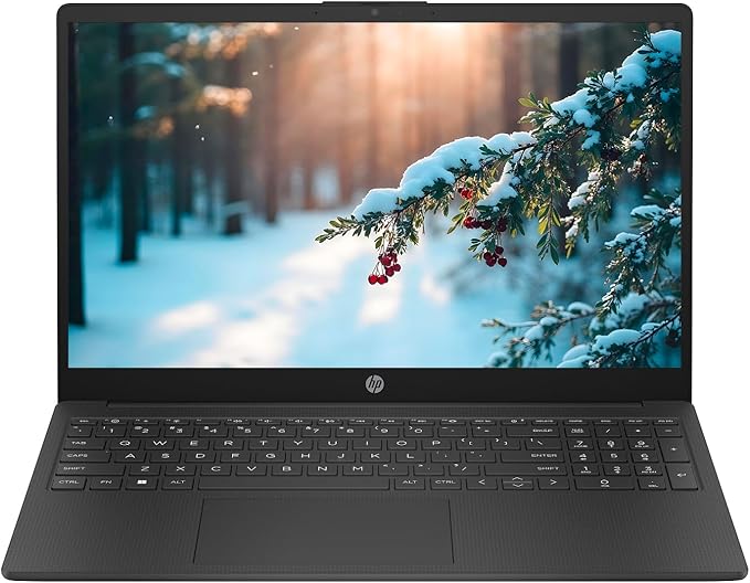 HP Laptop, 15.6" HD Business & Student Laptop Computer, Intel Core i7-1355U 10-Core Processor, 64GB RAM 2TB SSD, Windows 11 Pro, Numeric Keypad, Camera Privacy Shutter, SageNova Earphones, Black