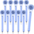 Gersoniel 10 Pack Correction Tape Pen Correctional Ink Tape Push Pull Protective, Easy to Use Applicator for School Office Supplies, 0.2 x 236 Inch(Blue Color)