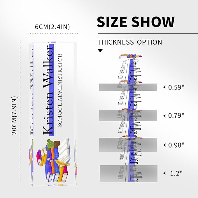Name Plate for Desk-Personalized Name Plates for Desk-Name Plate Personalized for Office-Gifts for Teacher Boss Employee Appreciation Office Desk Decor (teacher6)
