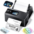 Phomemo Thermal Label Printer Upgraded with Touchable Screen, Shipping Label Printer for Small Business, 4x6 Wireless Thermal Label Printers for Shipping Package, Compatible with Amazon, Shopify, USPS