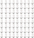 Ant Mag Magnetic Push Pins, 72 Pack Strong Whiteboard Magnets for Fridge, Maps, Office, Kitchen & Classroom White