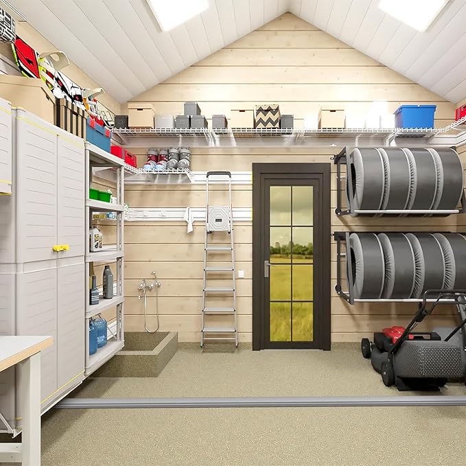 Eapele Floor Cord Cover 6.5ft Cord Covers for Wires on Floor, Heavy Duty Extension Cord Cover, Rubber Floor Cable Cover, Prevent Trip Hazard for Sidewalk Home Office Outdoor or Indoor Settings (Beige)