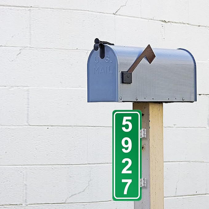 Aluminum Corridor Sign Holder, 10 Pack Direct Sign Mount Bracket, Design for Restroom, Conference Room Classic Silver Signs - 3" Length, 1/8" Substrate - Easy to Install