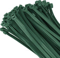 100PCS 18 inch Zip Ties 120LBS Tensile Strength Self-Locking heavy duty UV Resistant Cable Tie Wraps for indoor and outdoor use(dark green)