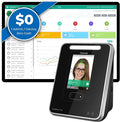 ANVIZ Time Clocks for Employees Small Business - Forever Free Cloud Software - FacePass 7 Pro Biometric Clock in and Out Machine - Support Door Access - Face + RFID + Pin Punching, FacePass 7 Pro