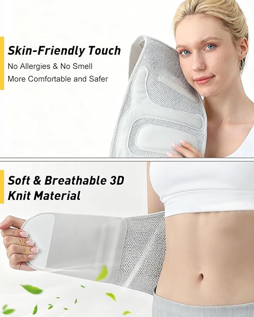Posture Corrector For Women and Men, Breathable Waist Lumbar Support Belt for Sciatica, Herniated Disc, Scoliosis Back Pain Relief, Heavy lifting, with Dual Adjustable Straps