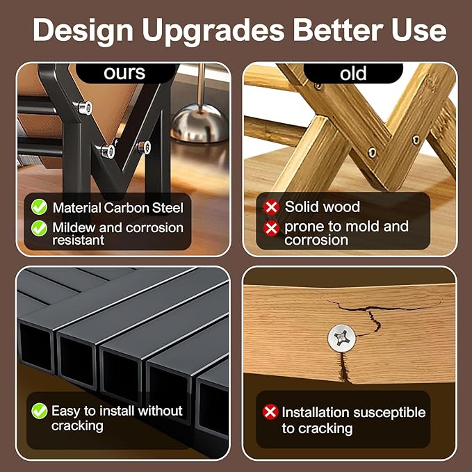 Stainless Steel Tabletop Bookshelf Desk Book Organizer for Book Lover and Record Holder, Desktop Storage Book Rack for Magazine/CDs/Books Display, Small Desktop Bookcase in Office/Home /Living Room