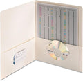 Smead Two-Pocket Heavyweight Folder, Letter Size, White, 25 per Box (87861)