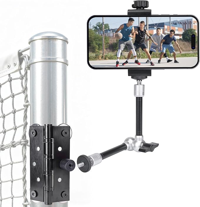 Fantaseal Heavy Duty Magnetic Mount Holder - Video Vlogging Rig with 11" Adjustable Metal Magic Arm for Nikon Canon Sony DSLR, Mirrorless, Action Camera, Camcorder, iPhone & LCD Monitor