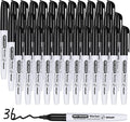 SFAIH Dry Erase Markers Whiteboard Markers - 36 Pack Black Dry Erase Marker Fine Tip For Kids Adults, Dry Erase Markers Bulk No Odor For Office Supplies Classroom Must Haves