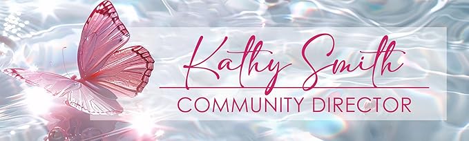 Desk Name Plate Personalized Name Plate for Desk, Office Desk Decor, 3D Style Personalized Plaque Name Plates for Desks Custom Appreciation Gifts for Boss Lady Employee Coworkers (Shiny Butterfly)