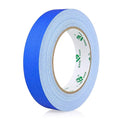 BOMEI PACK Blue Gaffer Tape, Matte Non-Reflective, 1inch x 30yds No Residue Hand Tear Self-Adhesive Gaffer Tape for Labeling, Cable, Stage, Photo Studio, Painters and Duct Repair, 1 Pack