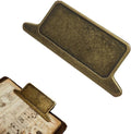 Vintage Metal Book Clips, Page Holder, Paper Binder Clips for Bullet Journal, Planner, Traveler's Notebook