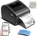 Bluetooth Shipping Label Printer 4x6, D450BT Thermal Label Printer for Shipping Packages, Thermal Printers for Small Business, Compatible with Android, iPhone, Windows, macOS, UPS, Tiktok