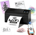 Wireless Shipping Label Printer-WiFi Thermal Label Printer 4x6,WiFi Label Maker for Small Business&Shipping Packages,Compatible with Phone&PC, Widely Used for TIK Tok USPS Amazon