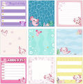 9 Pads Axolotl Sticky Notes 3x3 Inch Cute Self Stick Notepads Notes Adhesive Memo Pad Office Decor Gifts for Students School Teacher Meeting Office Supplies