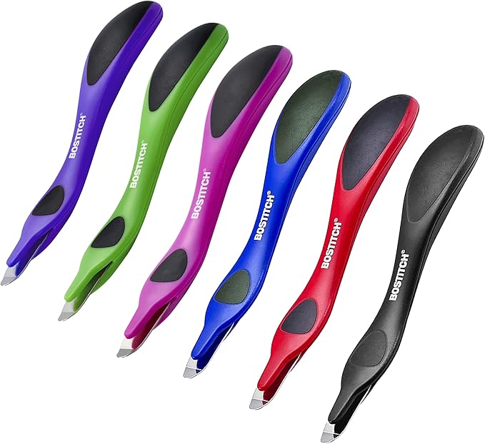 Bostitch Professional Magnetic Easy Staple Remover Tool - 6 Pack Staple Puller Stick for Office Home & School