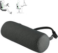 Esme L&H Lumbar Roll Pillow for Lower Back Pain Relief, Breathable 3D Fabric Back Roll Lumbar Support Pillow for Office Chair Car Seat, Lumbar Roll for Chair - Back Support Roll with Elastic Strap