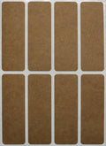 Royal Green 1x3 Labels for Color Coding, Rectangle Kraft Stickers to Write on - 120 Pack