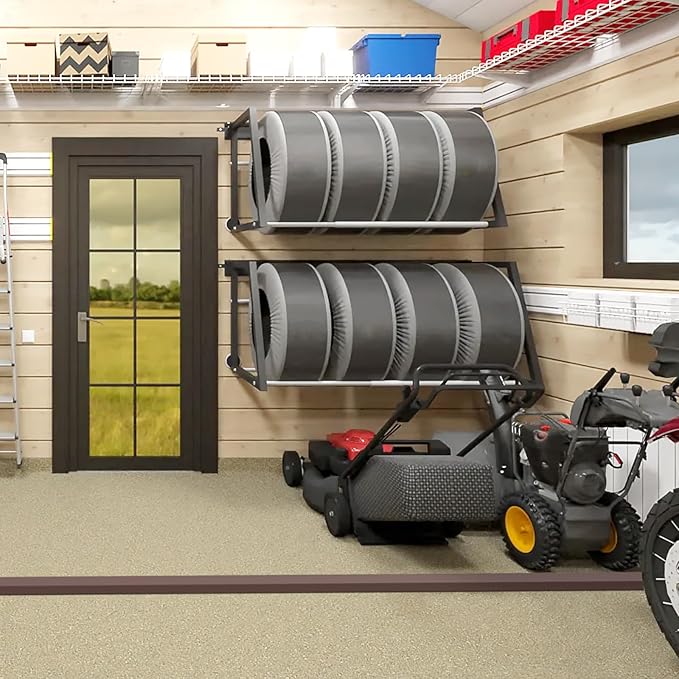 Eapele 6.5 ft Floor Cord Cover Heavy Duty Cable Protector, Cord Covers for Wires on Floor, Floor Cable Cover Easy to Unroll Prevent Trip Hazard for Home Office or Outdoor Settings (Brown)