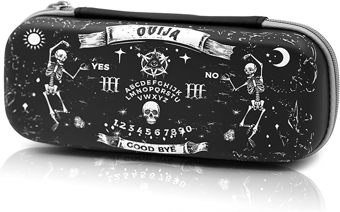 Skull Pencil Case Zip Pencil Box Multi Pouch Holder Desk Organizer For Boys Girls School Office