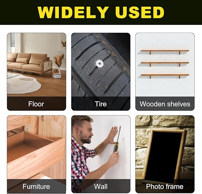 1 Pack Heavy Duty Staple Remover with Double Pronged Head, Tack Puller Industrial Staple Remover Upholstery Tool for Furniture Floor Carpet Carton