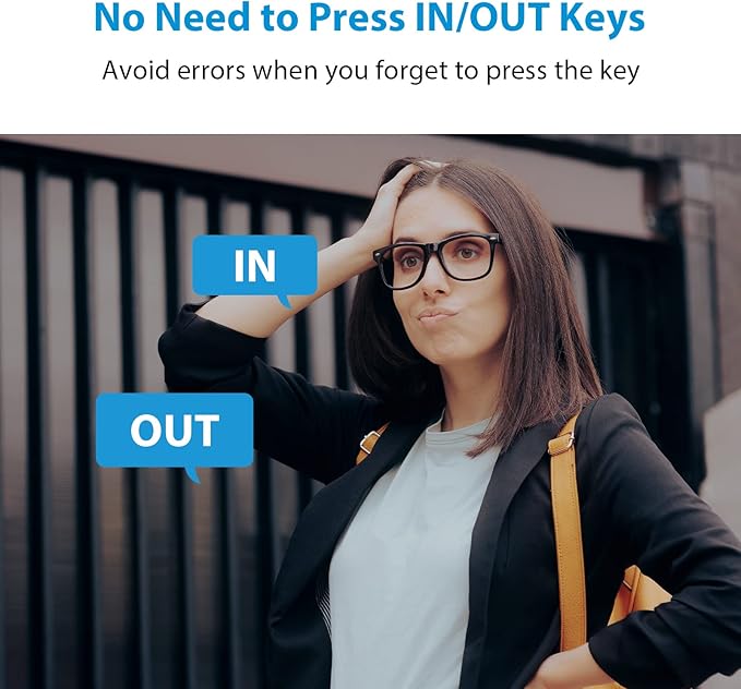 NGTeco APP-Based Time Clocks for Employees Small Business, 4-in-1 Time Clock with Face, Fingerprint, RFID, PIN, WiFi Clock in Machine for Employees with APP for iOS Android