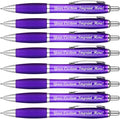 100 Pack Personalized Pens With Your Custom Logo Advertising Message - Party Favors