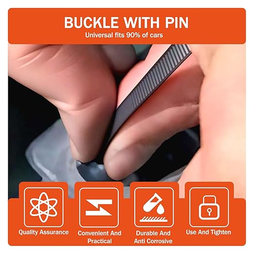 200PC Nylon Universal Cable Tie Buckle for Car Fender Trunk Repair, Automotive Zipper Clips,Heavy Duty Self-Locking zip ties with Pin & Button Design for car repair shop & Garage Use