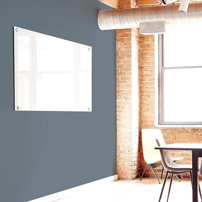 Quartet Dry Erase Board, Magnetic Whiteboard 24" x 18", Glass Board for Wall, Infinity, Brilliance White (G22418W)