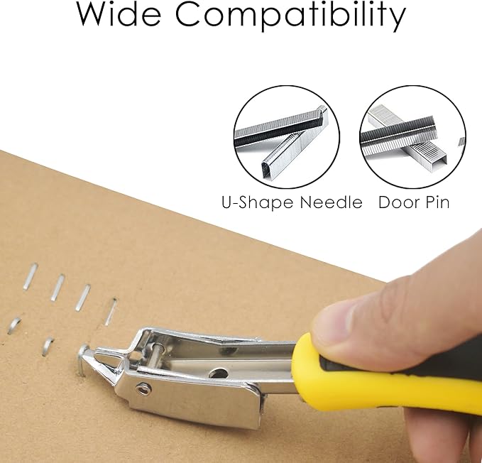 Upholstery Staple Remover, Construction Staple Remover Tool, Heavy Duty Tack Lifter Carpet Remover, Nail Puller for Removing All Kinds of Staples for Furniture, Canvas, Wooden Case, Carton