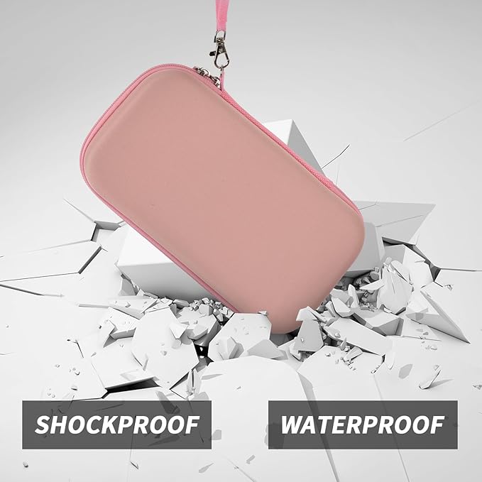 Pencil Case Pen Pouch Bag, Large Capacity Pencils Organizer Holder Office College Stationery Pen Marker Storage Supplies for adults, NOT INTENDED FOR USE BY CHILDREN 12 AND UNDER, Box Only (Pink)