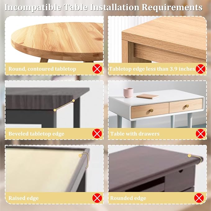 Clamp On Desk Shelf Desktop Hutch Bookshelf Desk Organizer Storage Shelves with Pegboard DIY Display Stand Adjustable Space-Saving Suitable for Dormitories,Studies,Offices,Workbenches