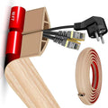 Floor Cable Cover Strips SelfAdhesive Cord Organizers for Wall Durability Wear Resistant for Wall Protections