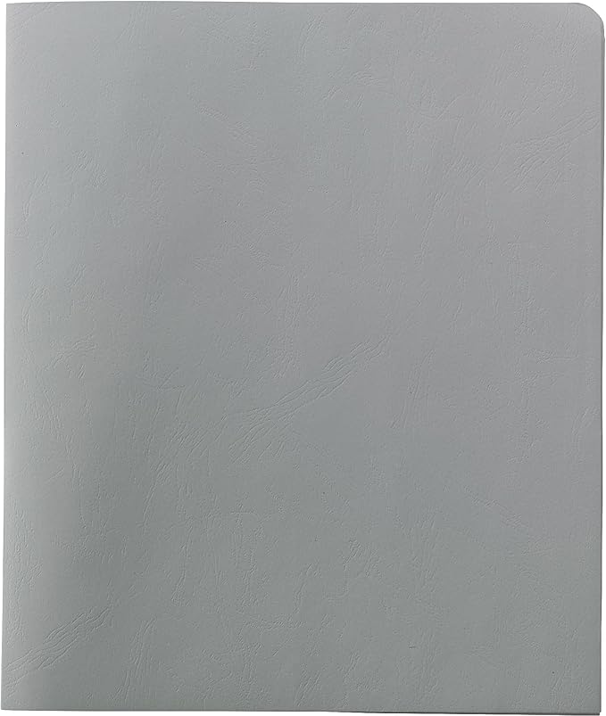 Smead Two-Pocket Heavyweight Folder, Letter Size, White, 25 per Box (87861)