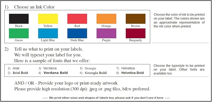Mailing Labels, Custom Printed with Your Logo, Image or Text Imprinted 1-Color Business Shipping Stickers, 4” x 3” Rolls (5000)