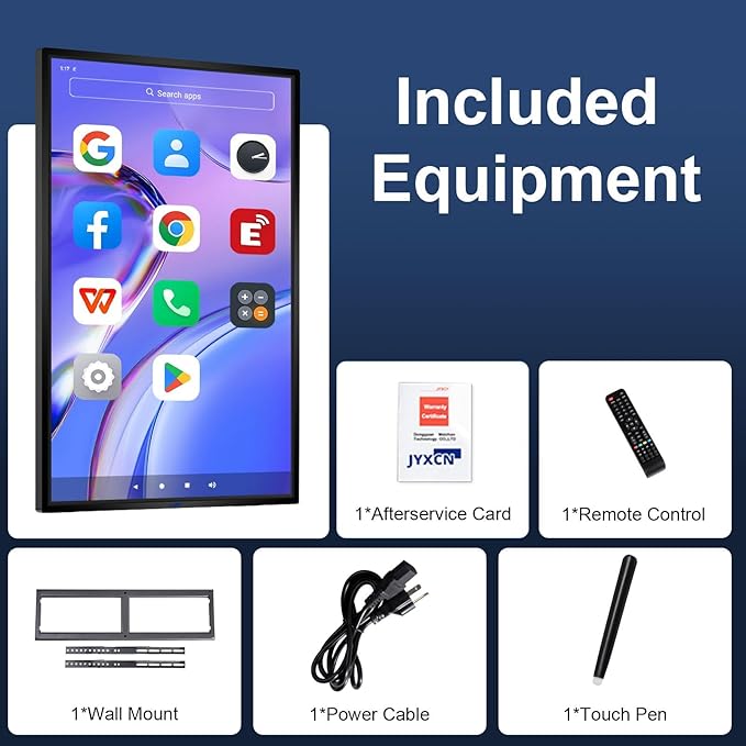 49" FHD Smart Board | Interactive Digital Whiteboard for Classroom, Office & Home | 8GB+64GB, Wireless Screen Mirroring from Android 12, Advanced Touch Annotation, Live Streaming (Board Only)