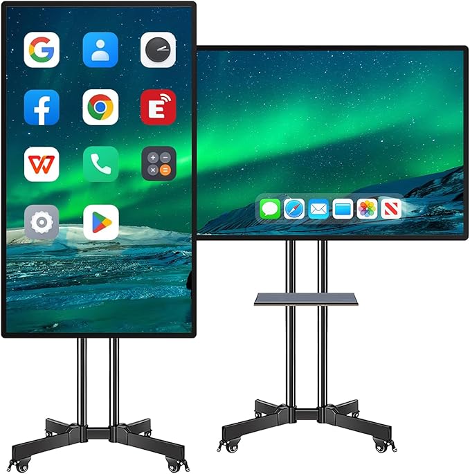 49" FHD Smart Board | Interactive Digital Whiteboard for Classroom, Office & Home | 8GB+64GB, Wireless Screen Mirroring from Android 12, Advanced Touch Annotation, Live Streaming (Board Only)