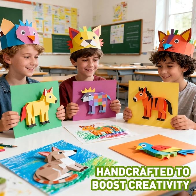 100 Sheets 8.5" X 11" Colored Cardstock, 50 Assorted Colors 230GSM/85LB Construction Paper Card Stock Printer Paper for Printing, Card Making, DIY Crafts, Kids School Supplies,Party Decorations