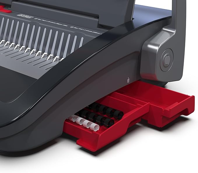 GBC Binding Machine, CB25 CombBind Punch and Bind Machine, Punches 25 Sheets, Binds 500 Sheets (WSM200026)