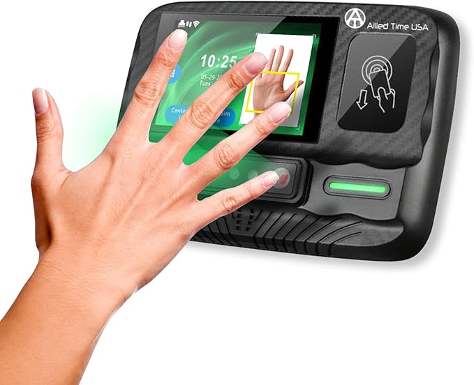 CB4100 Web Based Time Clock with 10-Pack of RFID Cards