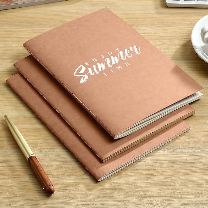 50 Pack Custom Notebooks Bulk - Wholesale Personalized Notebooks with Logo Text & Image, A5 Lined Journals for Promotional Events, Large Corporate Gifts