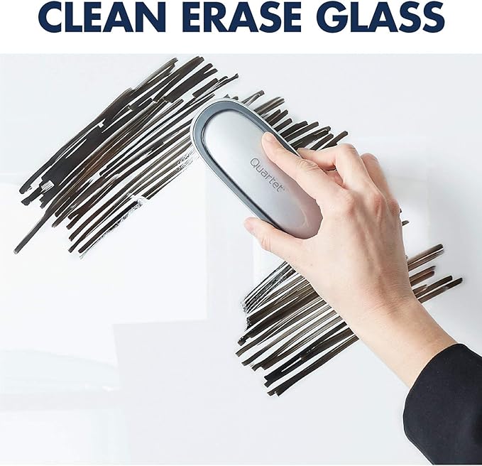 Quartet Dry Erase Board, Magnetic Whiteboard 36" x 24", Glass Board for Wall, Infinity, Brilliance White (G23624W)