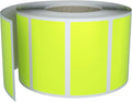 Royal Green Color Coding Labels Stickers Roll in Neon Yellow (1.57 inch x 0.75 inch) Rectangle Folder Label Write on Surface (40mm x 19mm) - 500 Pack