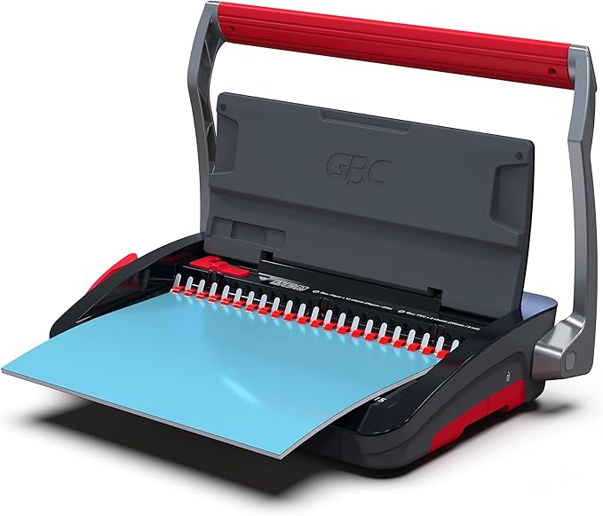 GBC Binding Machine, CB15 CombBind Punch and Bind Machine, Punches 15 Sheets, Binds 150 Sheets (WSM200023)